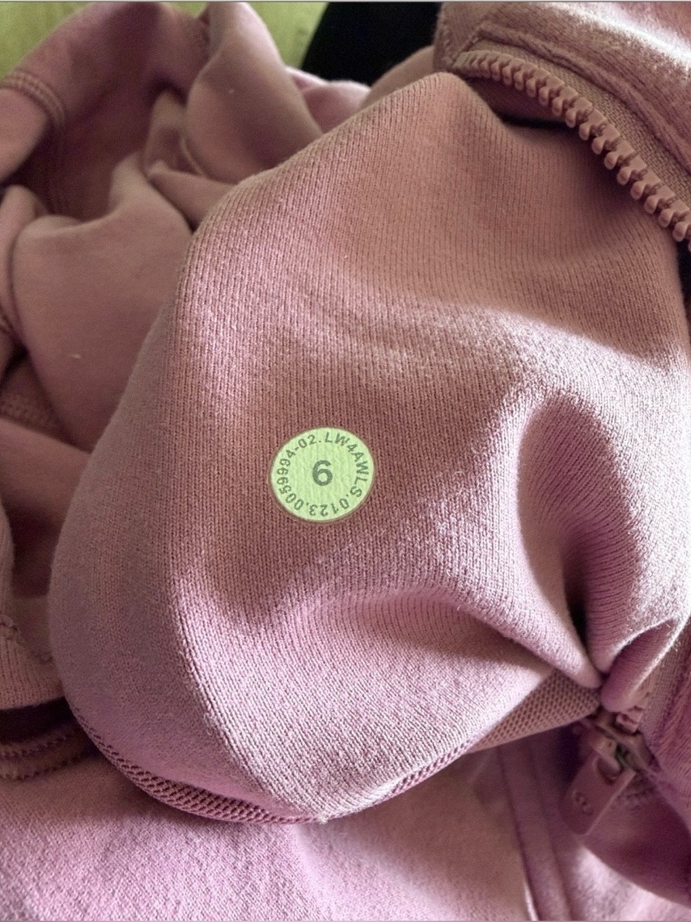 lululemon athletica velvet dust full-zip athletic jacket - Picture 6 of 6
